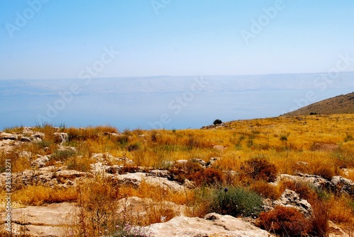 Sea of Galilee from Mt. Arbel