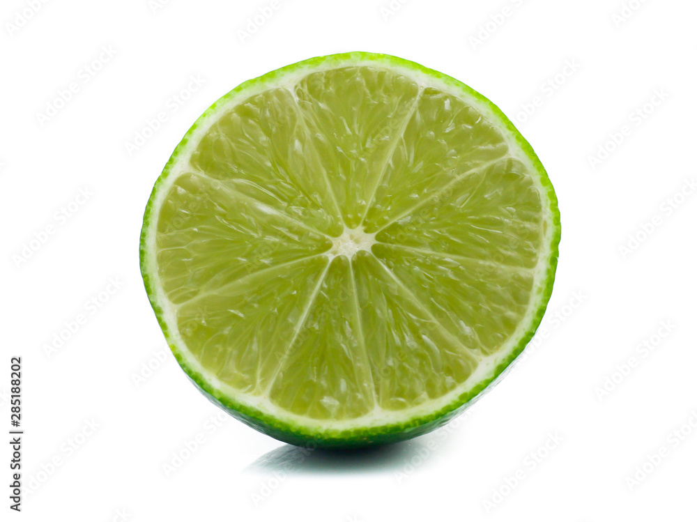 Lime isolated on white background Lime isolated on white background