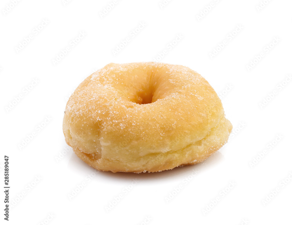 Sugar donut isolated on a white background Sugar donut isolated on a white background
