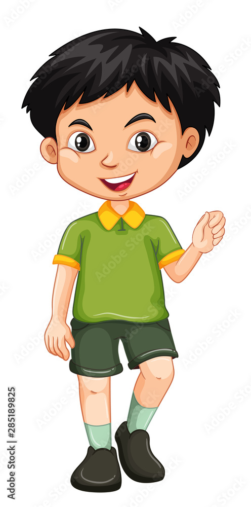 Cute happy smiling child isolated on white background Cute happy smiling child isolated on white background