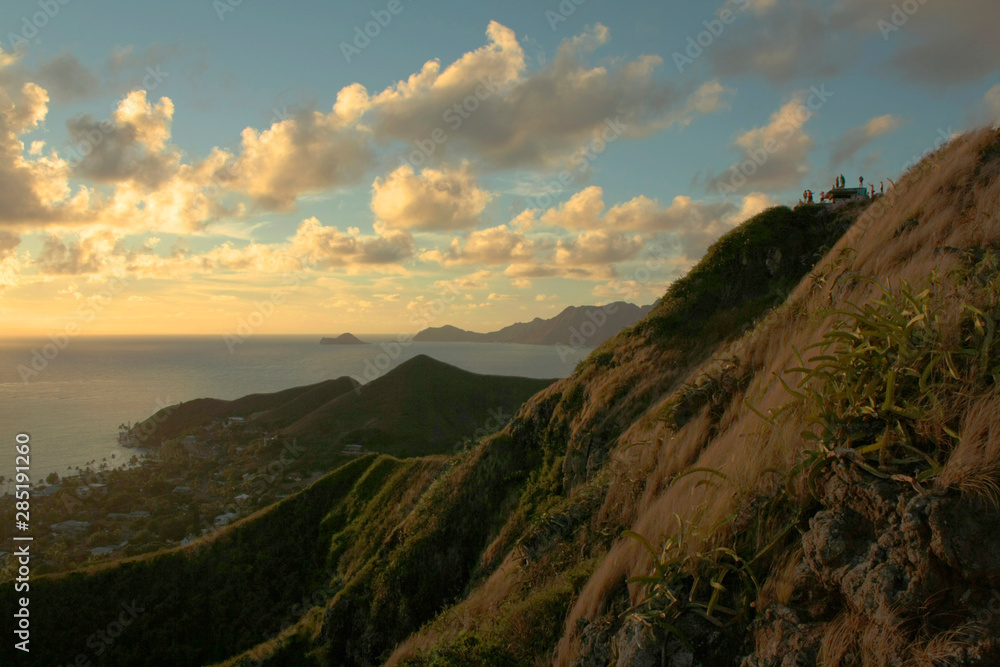 Obraz premium Sunrise Hike