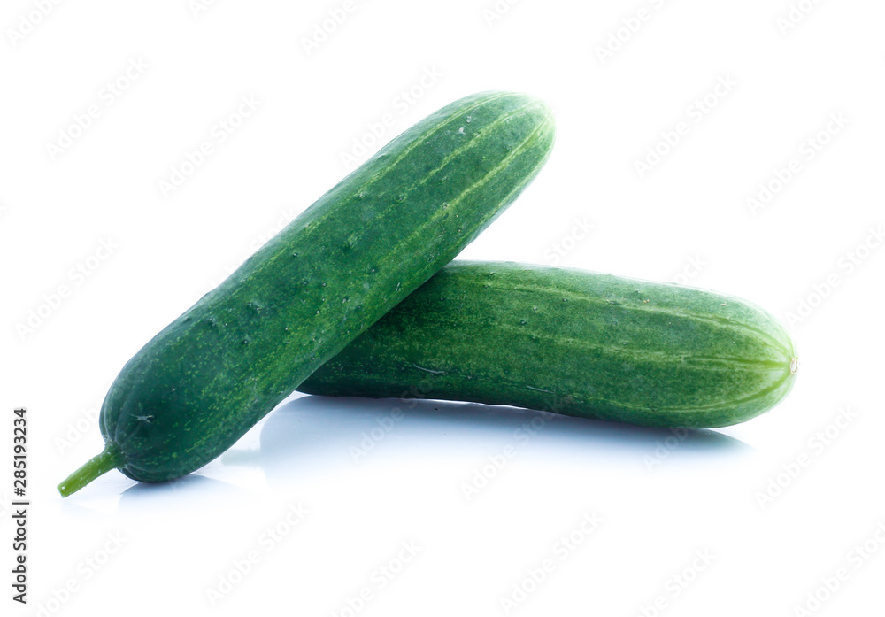 Cucumber isolated on white background Cucumber isolated on white background