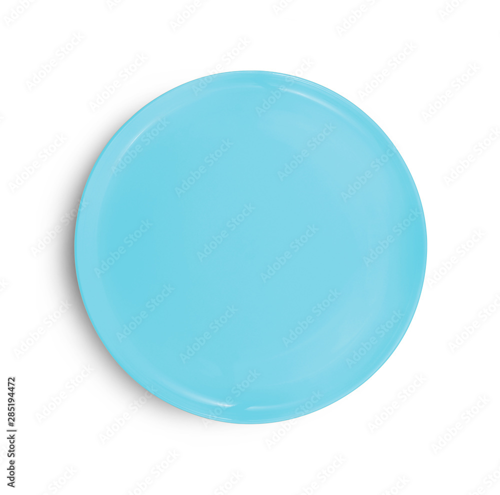 empty plate isolated on white background. empty plate isolated on white background.