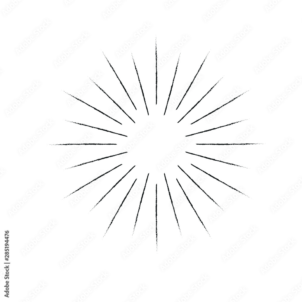 Sun rays icon. Sunburst icon. Sun rays icon. Sunburst icon.