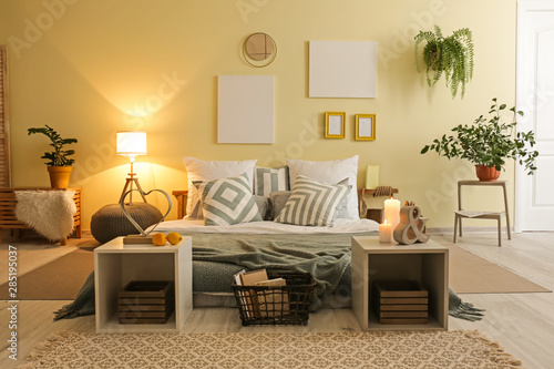 Interior of modern comforta...
