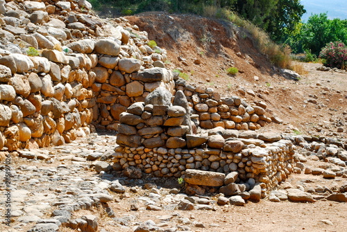 Multi-size stones at Tel Dan
