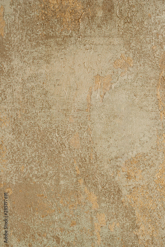 Old brown concrete background with cracks