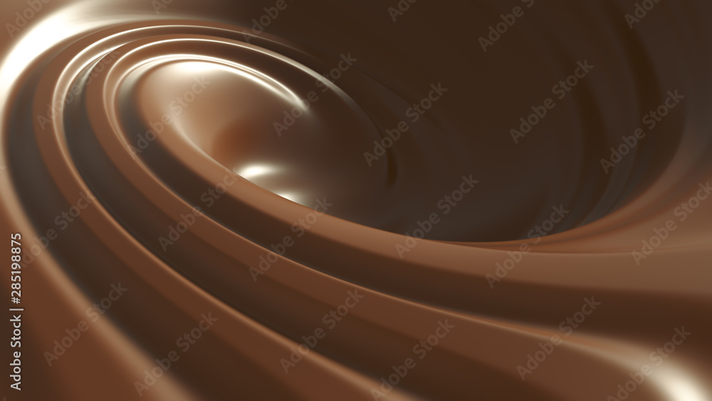 Beautiful chocolate background. 3d illustration, 3d rendering. Beautiful chocolate background. 3d illustration, 3d rendering.