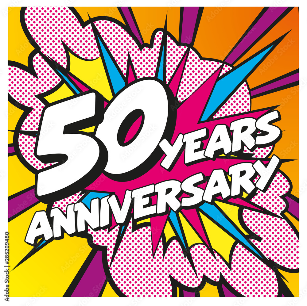 Carte Happy Birthday 50 years Carte Happy Birthday 50 years