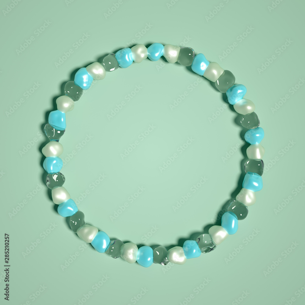Obraz premium Abstract background with beautiful stones. 3d illustration, 3d rendering.