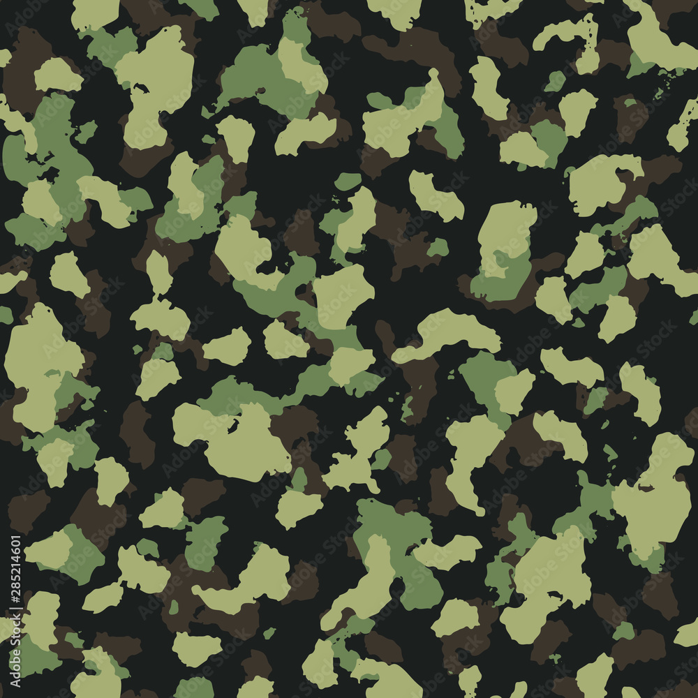 Camouflage Earth Folliage Design Seamless Pattern Camouflage Earth Folliage Design Seamless Pattern