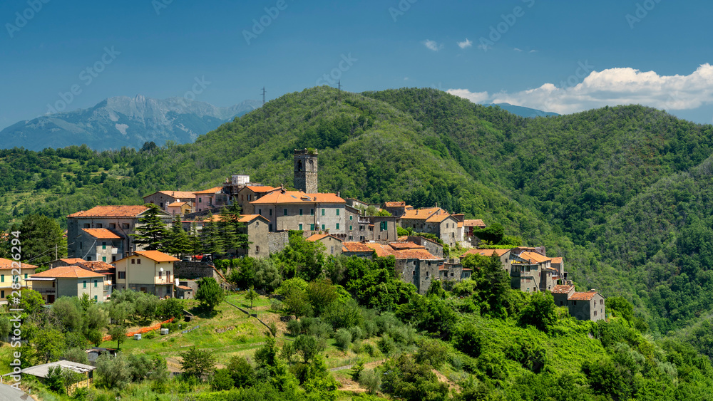 Marciaso, historic village in Lunigiana, Tuscany