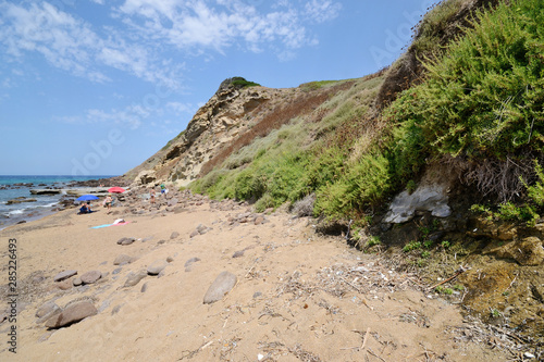 Cantareddi beach near Castelsardo in the northern Sardinia