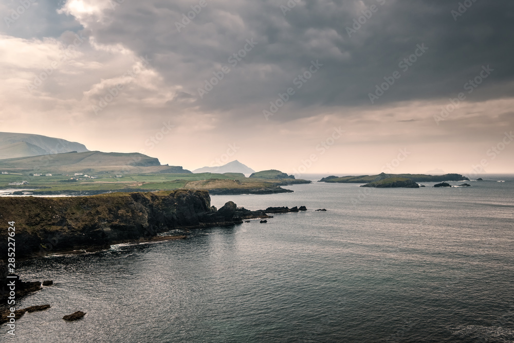 Fototapeta premium Foilhommerum Bay on Valentia Island in Ireland
