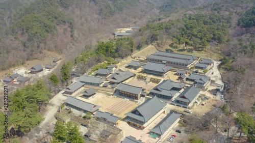 Wallpaper Mural aerial view of Haensia temple in SOUTH KOREA  Torontodigital.ca