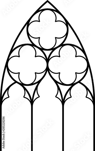 Gothic tracery, Vienna, Austria, 35-9