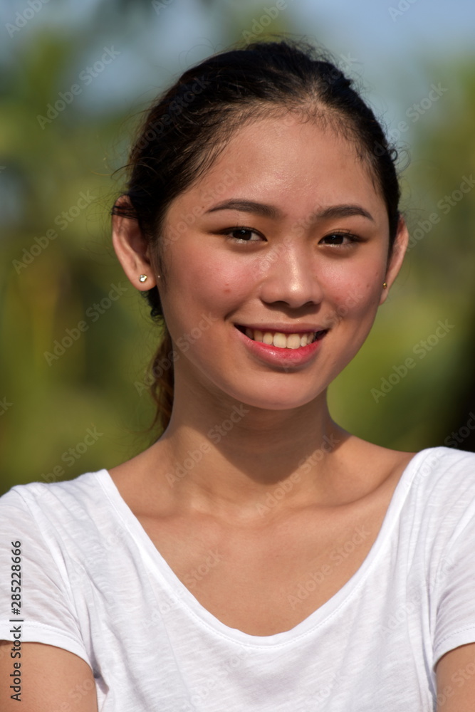 A Smiling Diverse Female A Smiling Diverse Female
