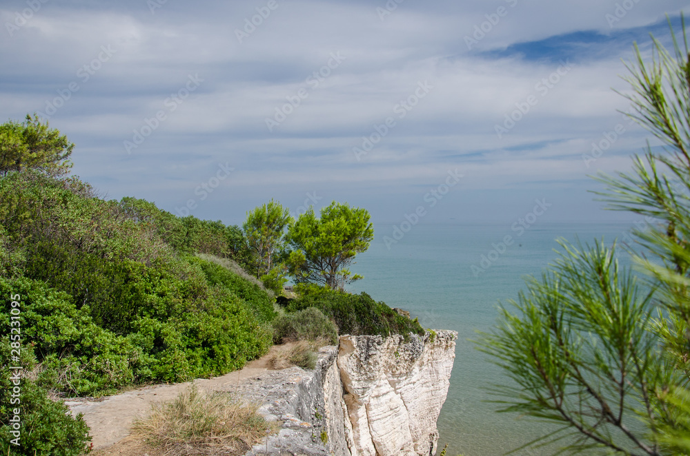 Fototapeta premium Steilküste am Gargano
