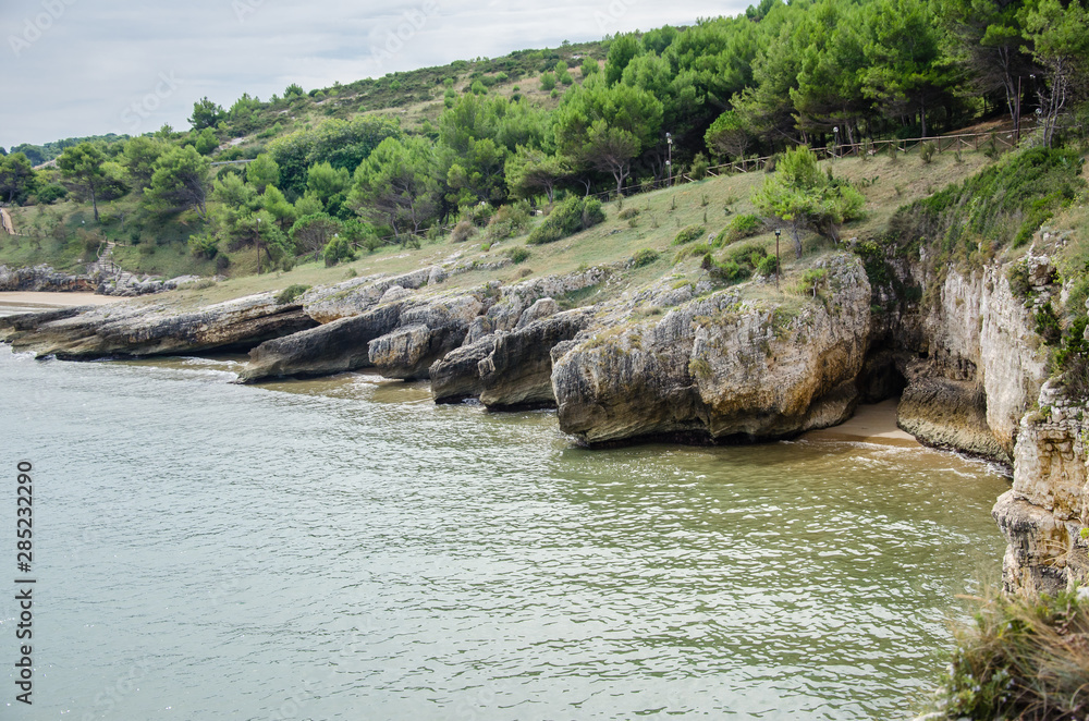 Mittelmeerküste bei Vieste Mittelmeerküste bei Vieste