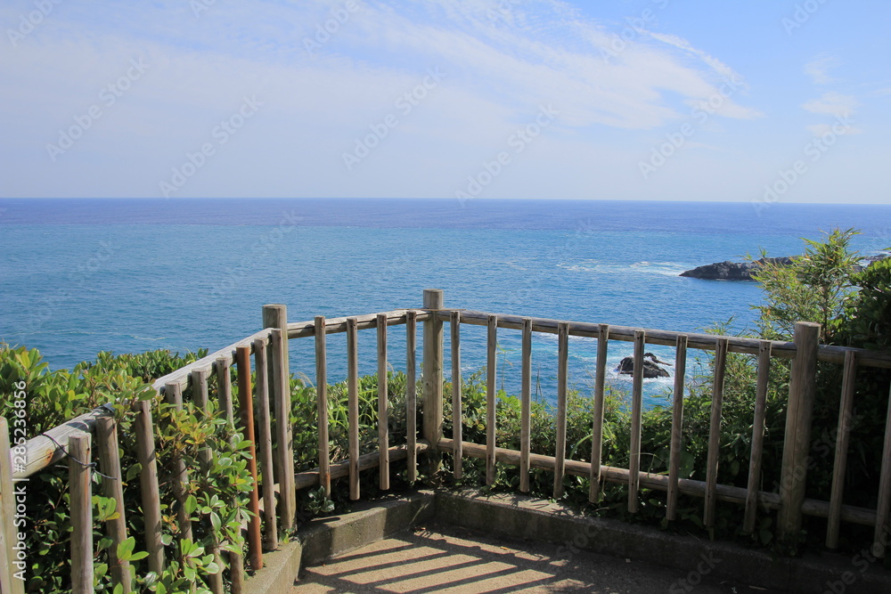 Obraz premium 足摺岬から見た太平洋