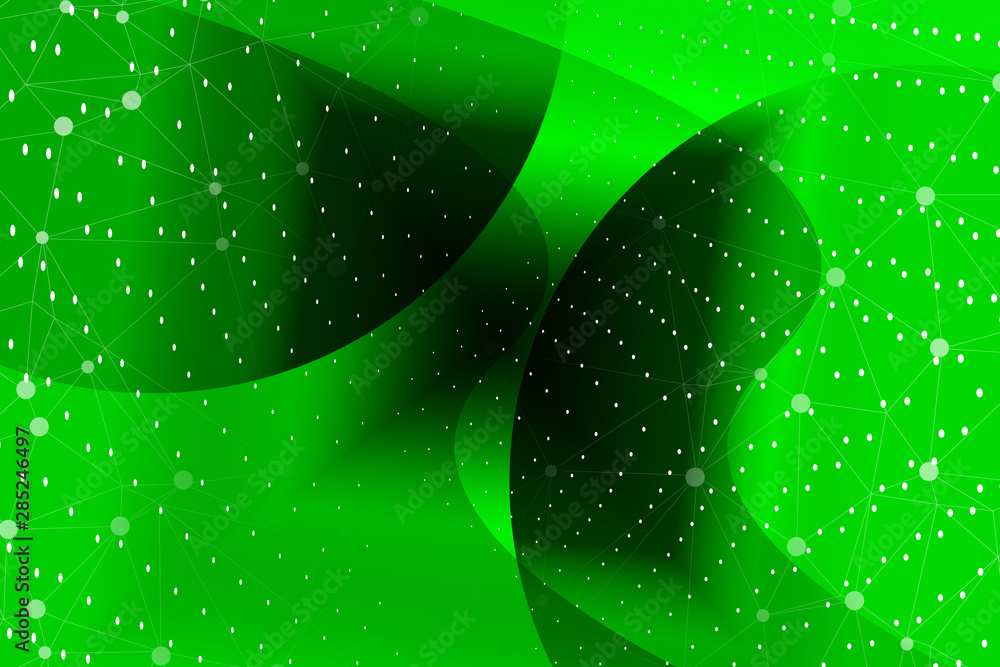 Obraz premium abstract, green, design, blue, wallpaper, illustration, light, pattern, technology, graphic, wave, lines, art, backgrounds, space, backdrop, gradient, digital, concept, web, texture, line, fractal