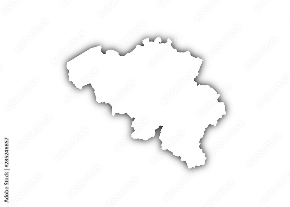 map of belgium map of belgium