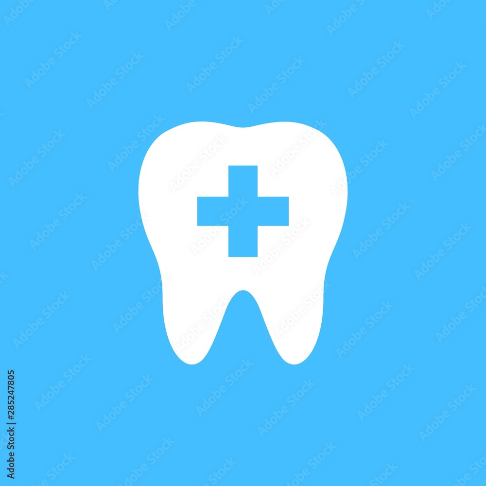 Fototapeta premium Dental care logo.