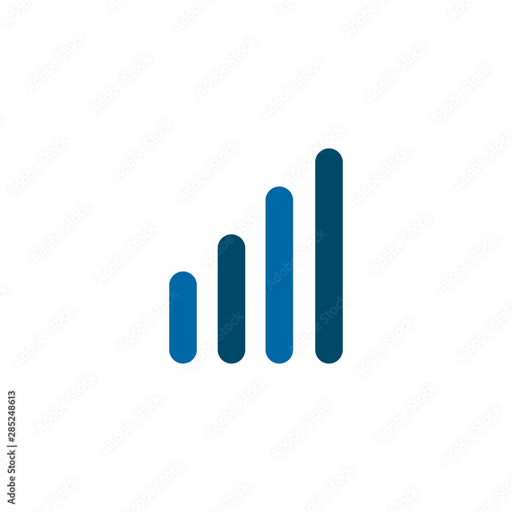 Signal logo design vector template Signal logo design vector template