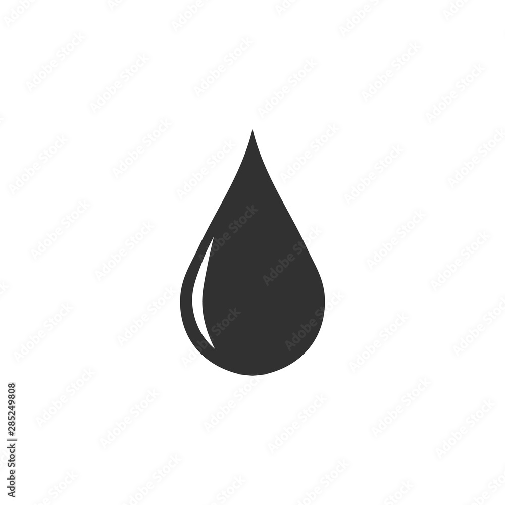 Drop Water or oil, Splash Water Icon Vector Logo Template, vector illustration isolated on white background Drop Water or oil, Splash Water Icon Vector Logo Template, vector illustration isolated on white background