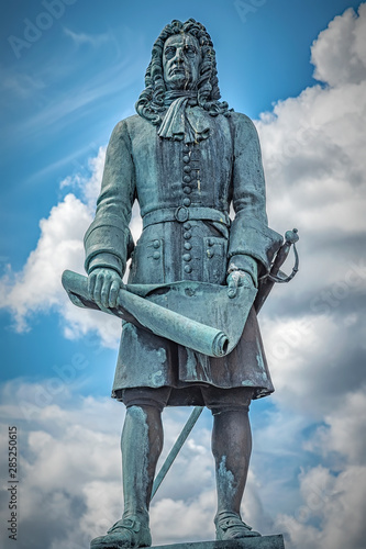 Karlskrona Hans Wachtmeister Statue Landmark