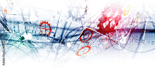 machine technology gears. retro gearwheel mechanism bacground