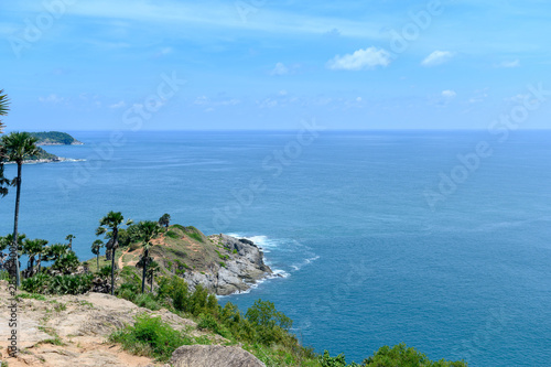 Fotografia Leam Promthep the sunset view point of Phuket Thailand