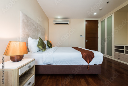 Wallpaper Mural Modern interior design in small apartment with bedroom Torontodigital.ca