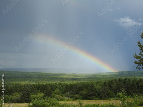  A rainbow after the storm