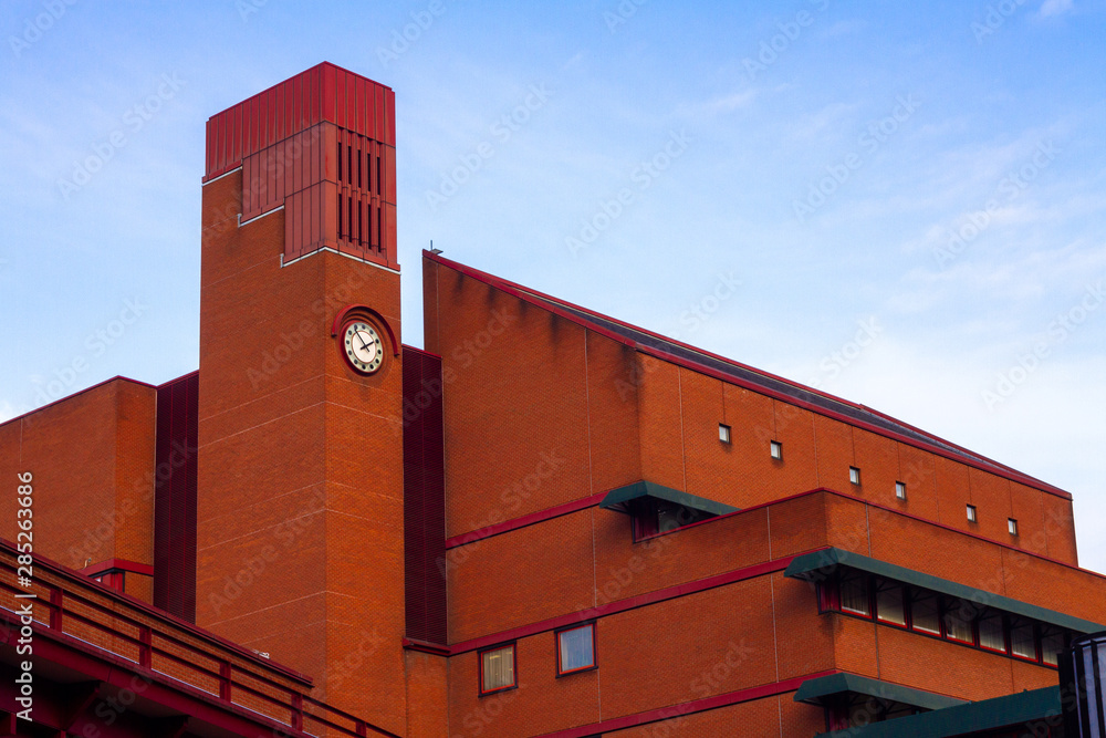 Exterior of the British Library