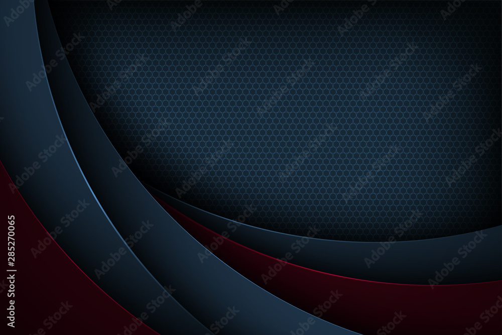 Dark blue abstract vector background with overlapping characteristics. Dark blue abstract vector background with overlapping characteristics.