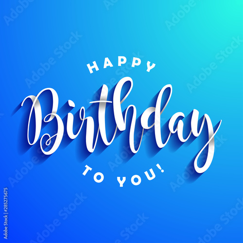 Happy Birthday to you - topper for anniversary or nursery party. Birthday Boy. Good for cake topper, good for scrap booking, posters, textiles, gifts, gift sets.