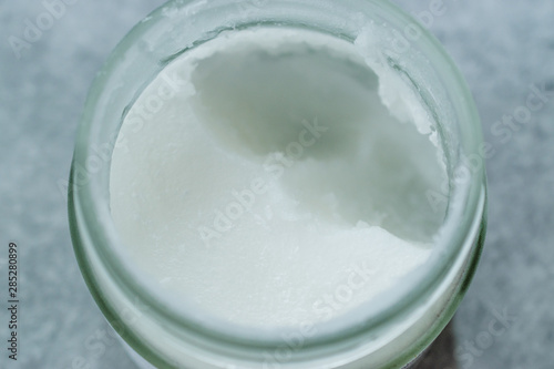 Coconut Oil in Jar / Glass Bowl Ready to Use.