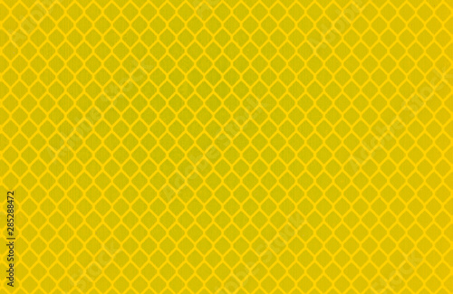 Yellow background with grille or dot pattern
