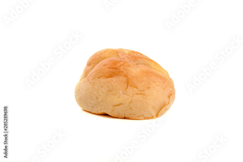 Homemade  Bread isolated on white background.
