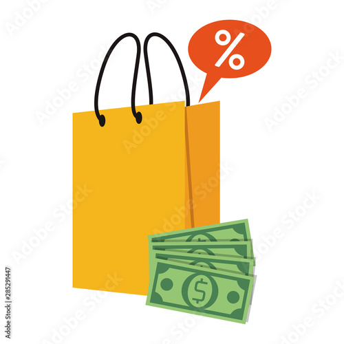 shopping retail sale store cartoon