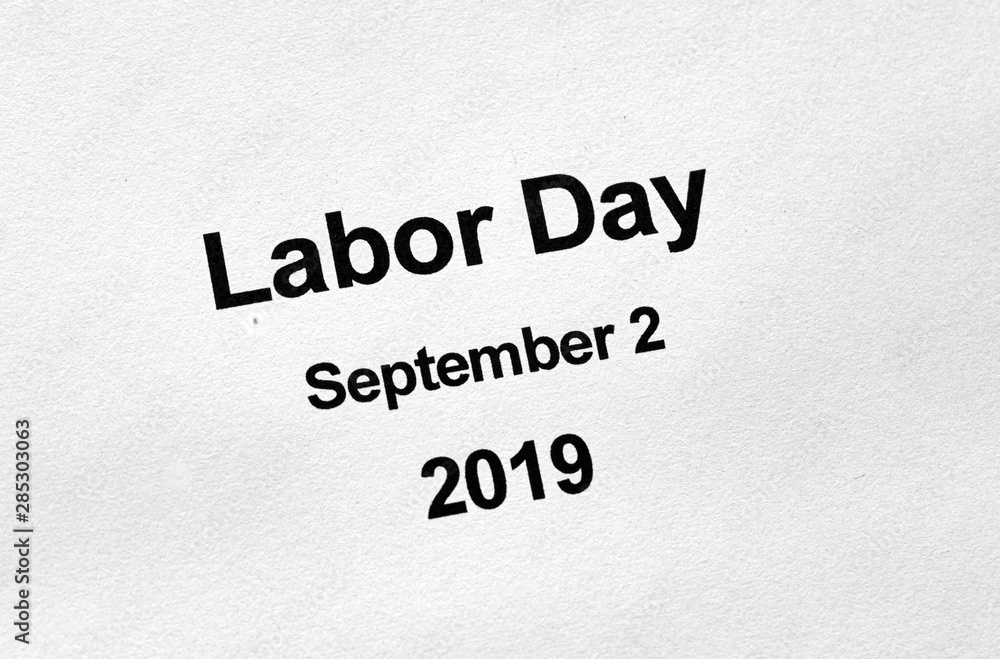Labor Day writing