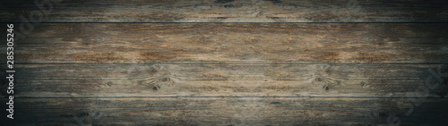 alte braune dunkle rustikale Holztextur _ Holz Hintergrund Panorama Banner lang