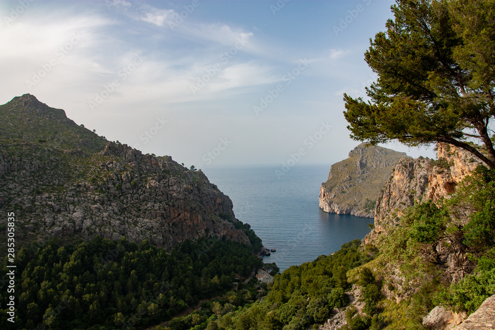 Beautiful mediterranean scene on Mallorca, Spain
