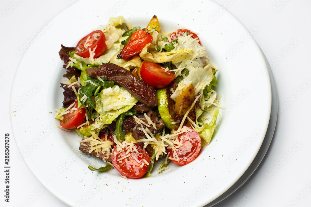 Caesar salad with a beef Caesar salad with a beef