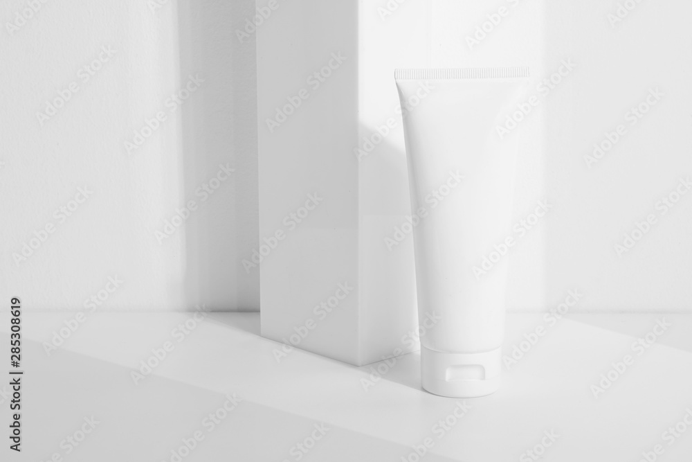 sunscreen protection, cosmetic mockup cream lotion bottle pakage with beauty spa treatment concept on white background with summer season sunscreen protection, cosmetic mockup cream lotion bottle pakage with beauty spa treatment concept on white background with summer season