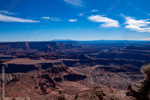 Scenic view of canyon in Utah