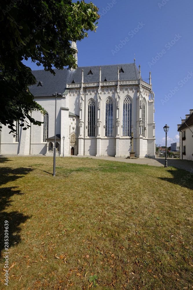 Die Ritterkapelle in der Altstadt von Haßfurt, Unterfranken, Franken, Bayern, Deutschland