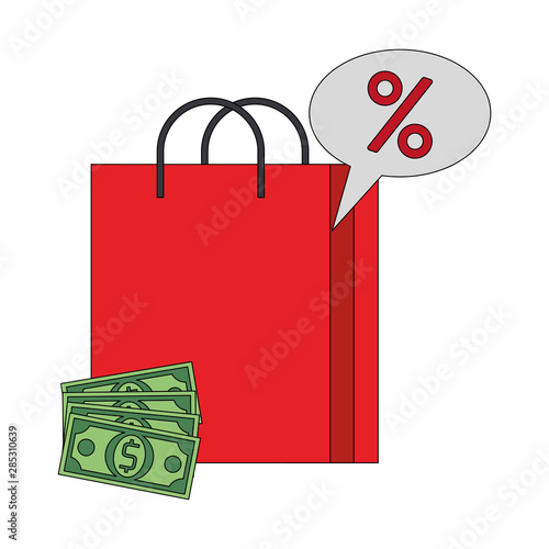 shopping retail sale store cartoon