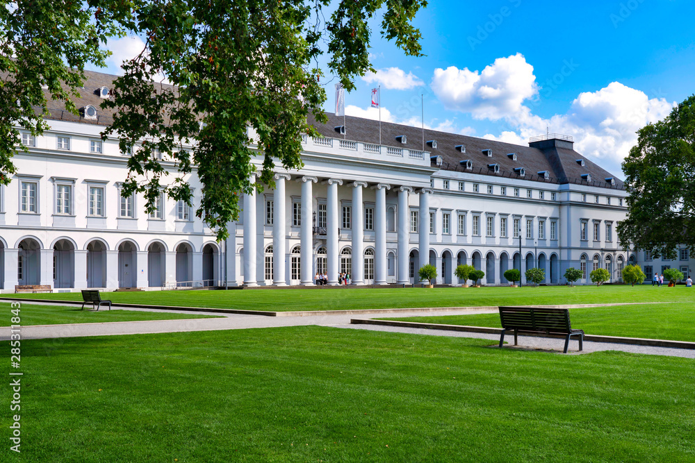 The Electoral Palace (German: Kurfürstliches Schloss) in Koblenz, Germany